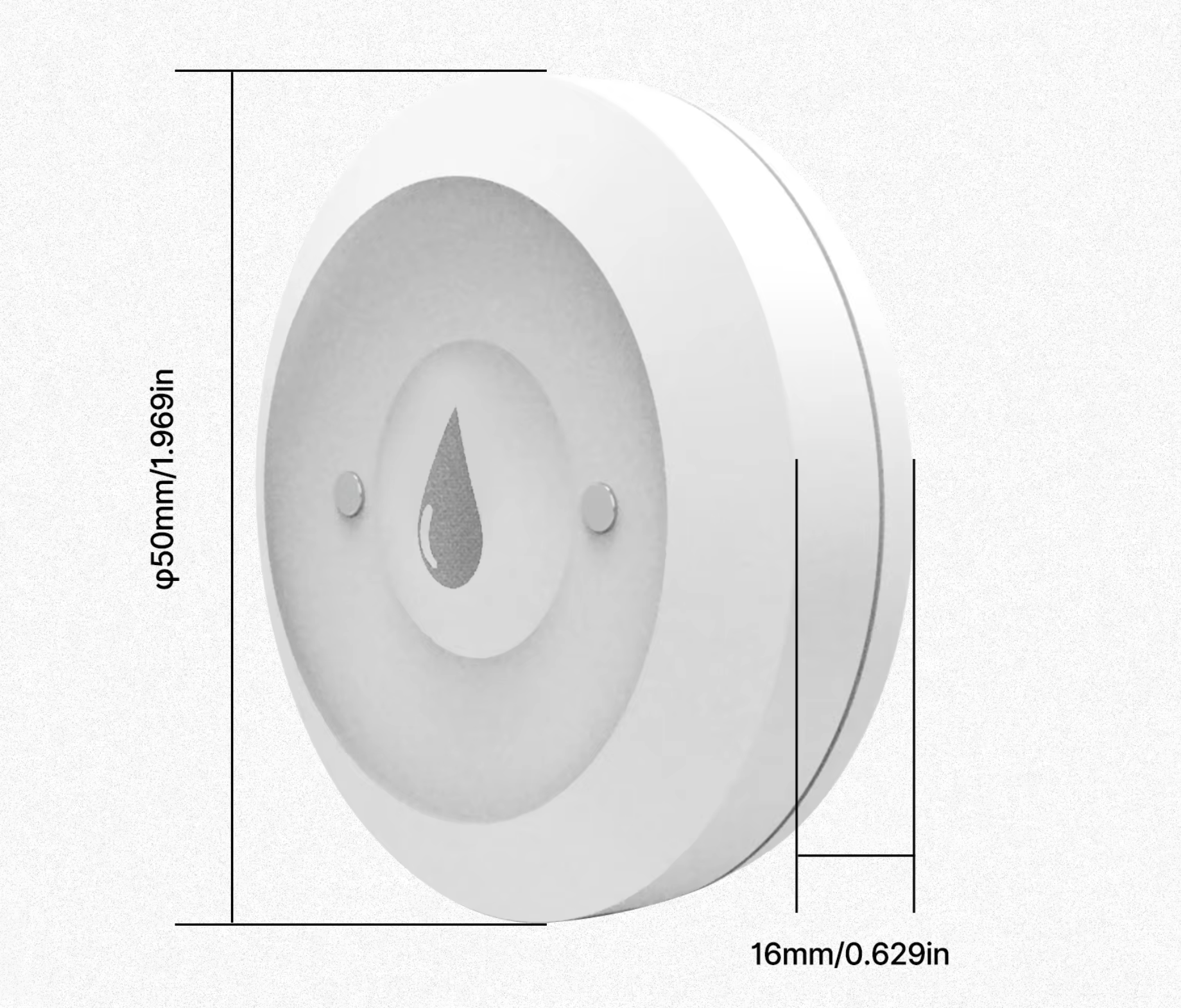 Czujnik zalania MOES ZigBee 3.0 Tuya Smart Life IP66 – detektor wycieku wody